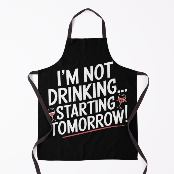 Item preview, I'm not drinking starting tomorrow designed and sold by Charlie-Kier.