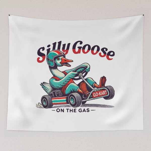 Item preview, Silly Goose Go-Kart On The Gas Adventure designed and sold by LuminOrb.