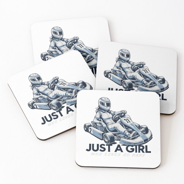 Item preview, Just A Girl Who Loves Go-kart Racers designed and sold by LuminOrb.