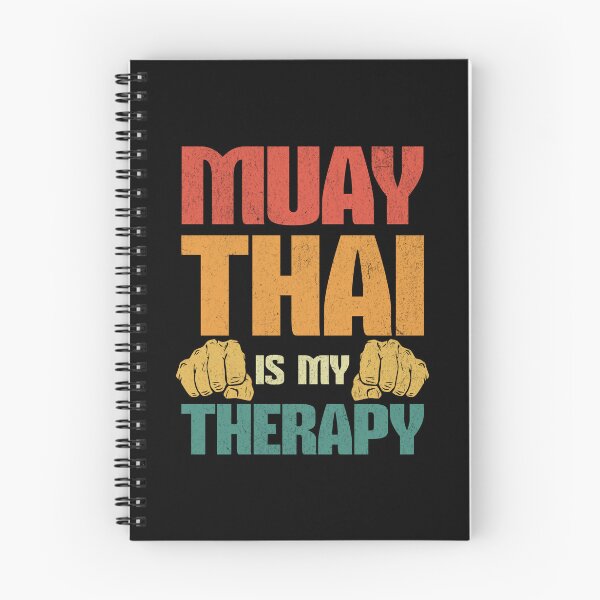 Item preview, Muay Thai Is My Therapy Muay Thai Mindset Boxer Boxing Instructor Trainer designed and sold by KLArtzStore.