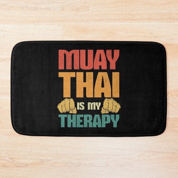 Item preview, Muay Thai Is My Therapy Muay Thai Mindset Boxer Boxing Instructor Trainer designed and sold by KLArtzStore.