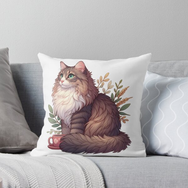 Item preview, Norwegian forest cat 17 designed and sold by REDCATWWW.