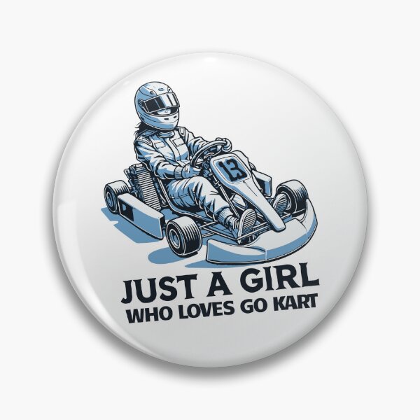 Item preview, Girl Who Loves Go-kart Racing designed and sold by LuminOrb.