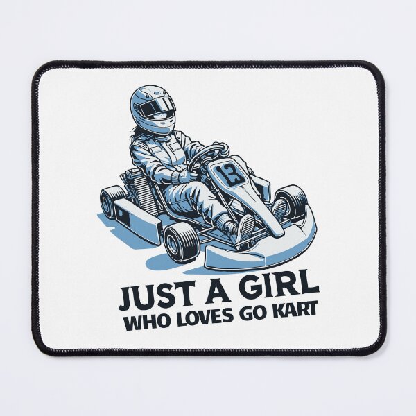 Item preview, Girl Who Loves Go-kart Racing designed and sold by LuminOrb.
