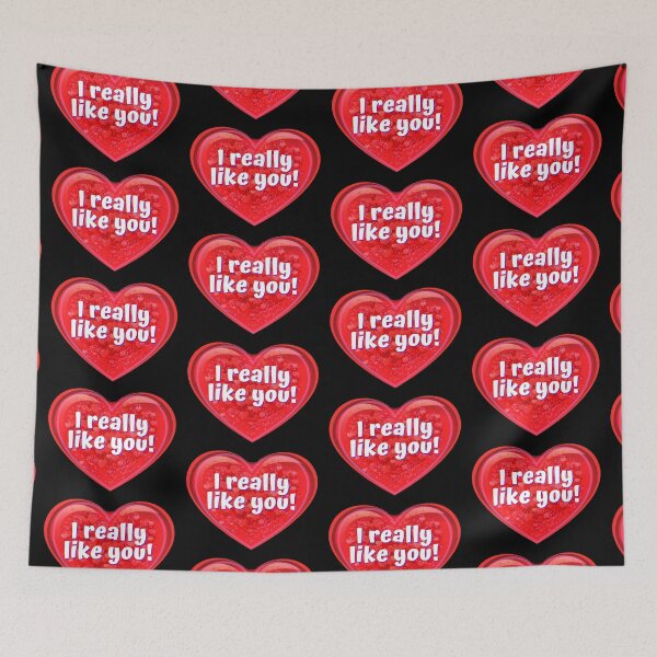 Item preview, HEART:  I really like you! - funny valentines signs designed and sold by DesignsFromTW-S.