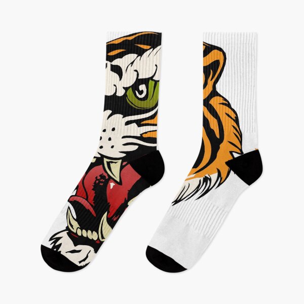 Artikelvorschau, Tiger Tattoo Blitz Old School Zeichnung entworfen und verkauft von Achille3777.