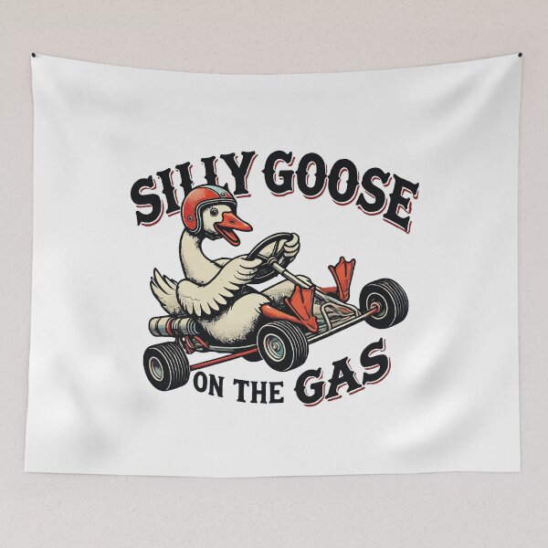 Item preview, Silly Goose On The Gas Go-Kart Fun Ride designed and sold by LuminOrb.