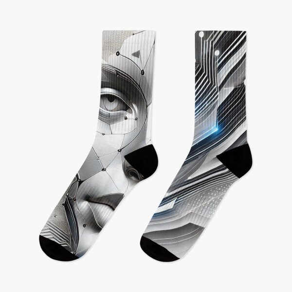 Item preview, Futuristic Vision: Cybernetic Face designed and sold by PawtopiaDesigns.