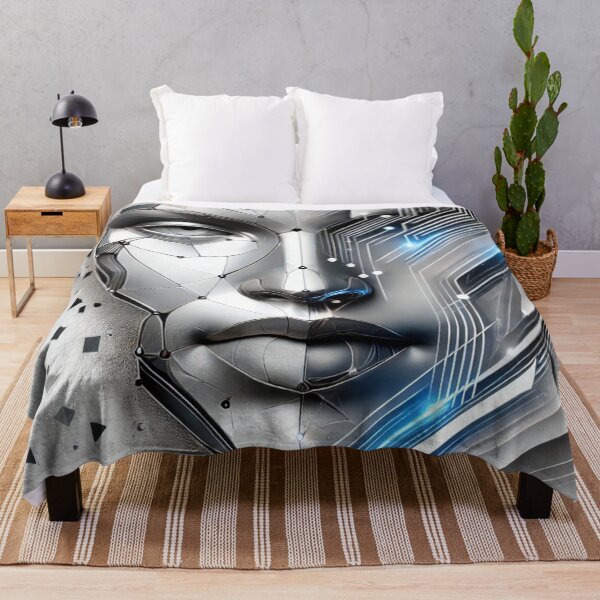 Item preview, Futuristic Vision: Cybernetic Face designed and sold by PawtopiaDesigns.