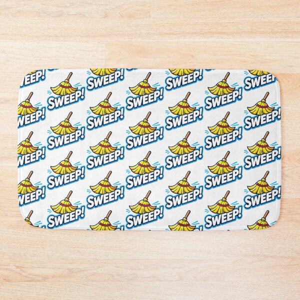 Item preview, Sweep Broom Typography designed and sold by Akioos.
