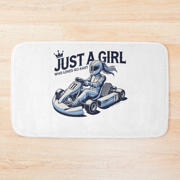 Item preview, Just A Girl Who Loves Go-kart designed and sold by LuminOrb.