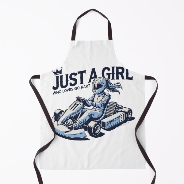 Item preview, Just A Girl Who Loves Go-kart designed and sold by LuminOrb.