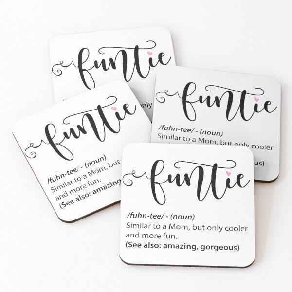 Item preview, Funtie similar to mom but only cooler and more fun sarcastic fun aunt idea designed and sold by Trendy Shop.