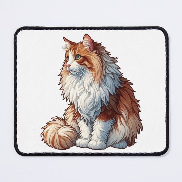 Item preview, Norwegian forest cat 19 designed and sold by REDCATWWW.