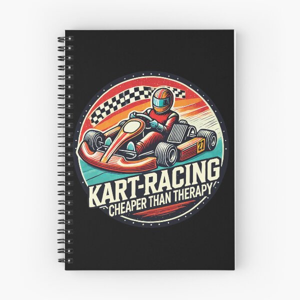 Item preview, Kart Racing Cheaper Than Therapy Go-kart Fun designed and sold by LuminOrb.