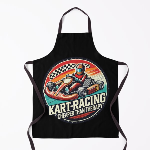 Item preview, Kart Racing Cheaper Than Therapy Go-kart Fun designed and sold by LuminOrb.