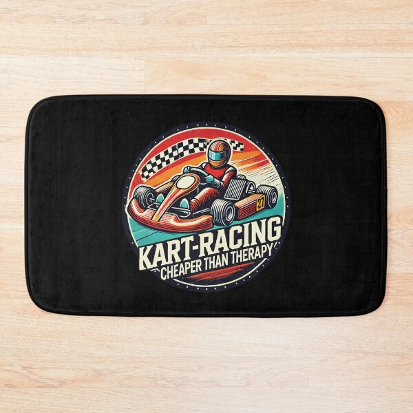 Item preview, Kart Racing Cheaper Than Therapy Go-kart Fun designed and sold by LuminOrb.