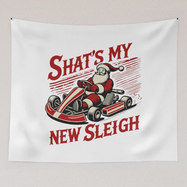 Item preview, Go-kart Christmas Funny Saying designed and sold by LuminOrb.