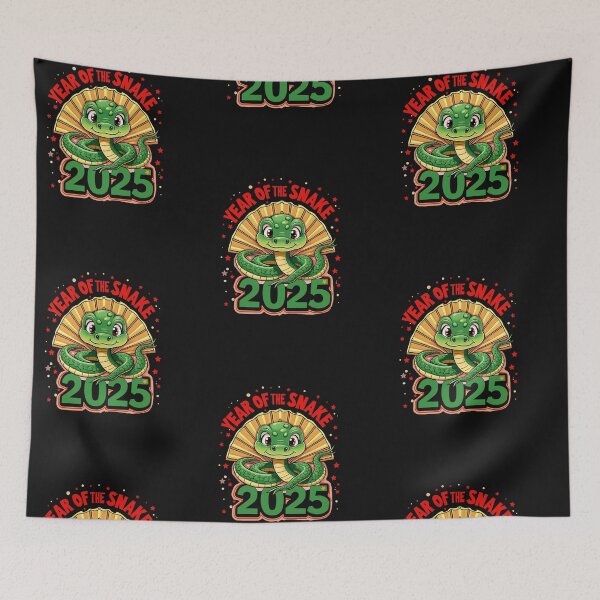 Item preview, Year of the snake 2025 Lunar happy new year designed and sold by marfanna.