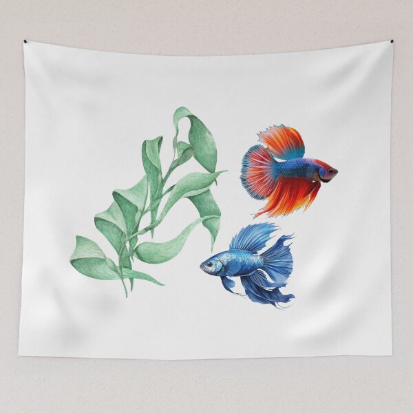Item preview, beta fish aquarium shirt designed and sold by sarabye.