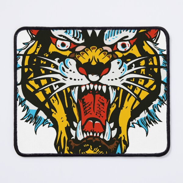 Item preview, tiger tattoo old school vintage designed and sold by Achille3777.
