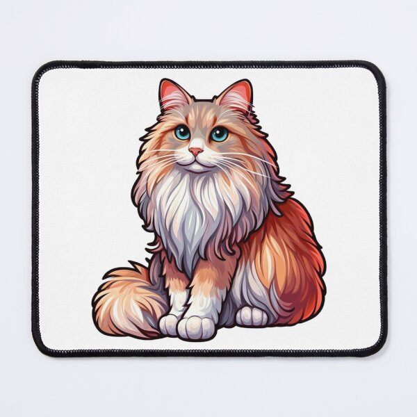 Item preview, Norwegian forest cat 21 designed and sold by REDCATWWW.