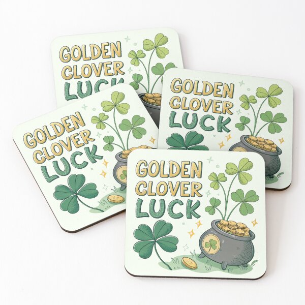 Item preview, Golden Clover Luck designed and sold by SignumShop.