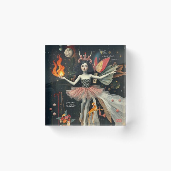Aperçu de l'œuvre Ballerine en feu créée et vendue par Chantalou Roger.