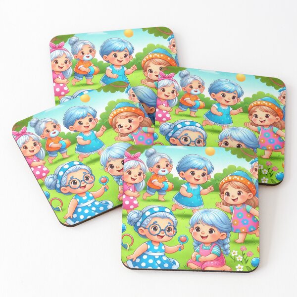 Item preview, Bluey Grannies – Adorable Granny Dress-Up Design designed and sold by dreambigdrive38.