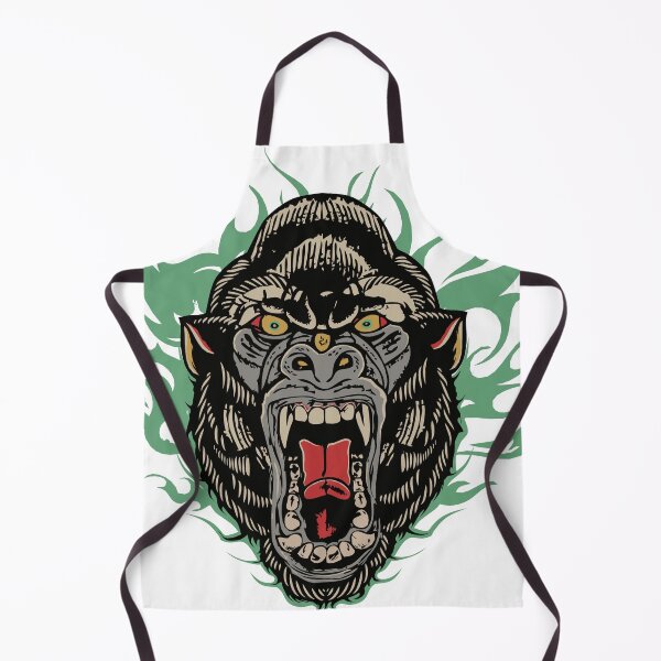 Item preview, Gorilla old school tattoo monkey wild bold designed and sold by Achille3777.