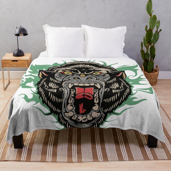Item preview, Gorilla old school tattoo monkey wild bold designed and sold by Achille3777.