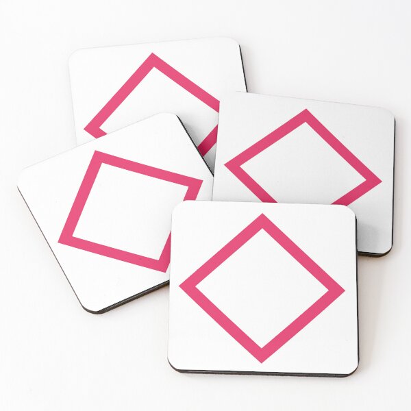 Item preview, pink square, black square designed and sold by SavageLegion.
