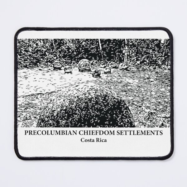 Item preview, Precolumbian Chiefdom Settlements - Costa Rica designed and sold by Lakeric Cityscapes.