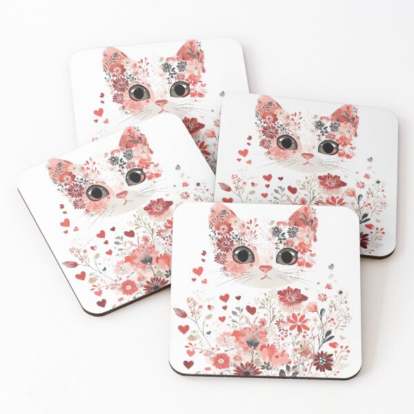 Item preview, whimsical cat designed and sold by SetMyHeart.