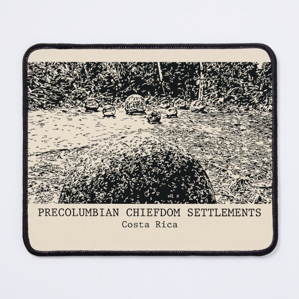 Item preview, Precolumbian Chiefdom Settlements - Costa Rica designed and sold by Lakeric Cityscapes.