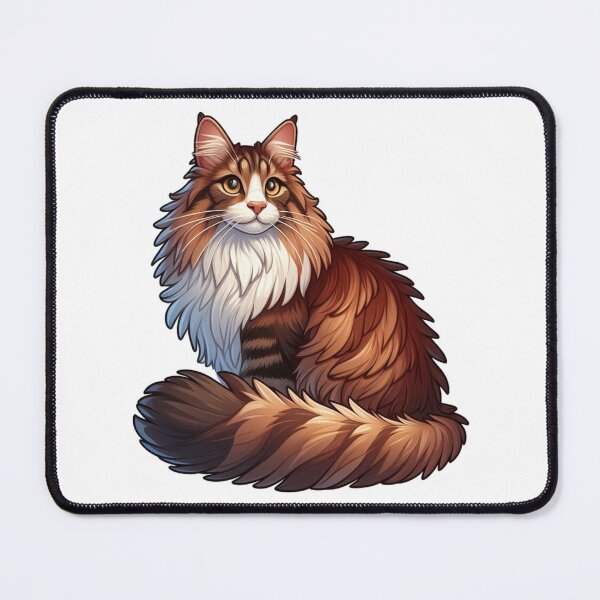 Item preview, Norwegian forest cat 23 designed and sold by REDCATWWW.