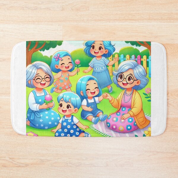 Item preview, Bluey Grannies – Adorable Granny Dress-Up Design" designed and sold by dreambigdrive38.