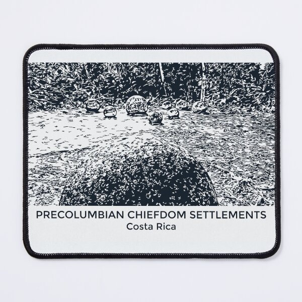 Item preview, Precolumbian Chiefdom Settlements - Costa Rica designed and sold by Lakeric Cityscapes.