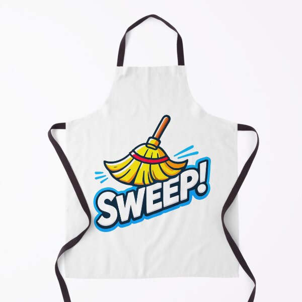 Item preview, Sweep Broom Typography designed and sold by Akioos.