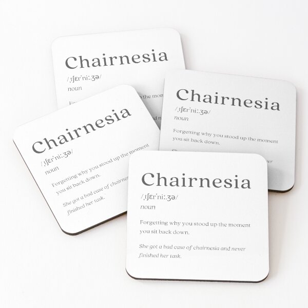 Item preview, Dictionary: Chairnesia designed and sold by nature. electrified..