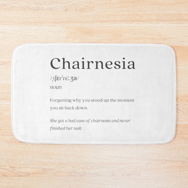 Item preview, Dictionary: Chairnesia designed and sold by nature. electrified..
