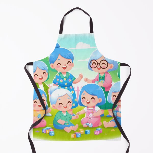 Item preview, Bluey Grannies – Adorable Granny Dress-Up Design designed and sold by dreambigdrive38.