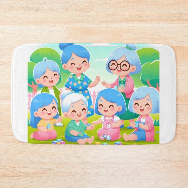 Item preview, Bluey Grannies – Adorable Granny Dress-Up Design designed and sold by dreambigdrive38.
