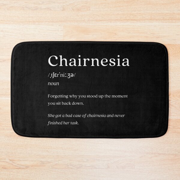 Item preview, Dictionary: Chairnesia designed and sold by nature. electrified..