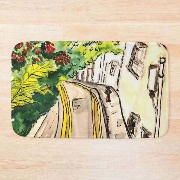 Item preview, A Lovely Little Street in Cambridge designed and sold by Dianna Hardy Art.