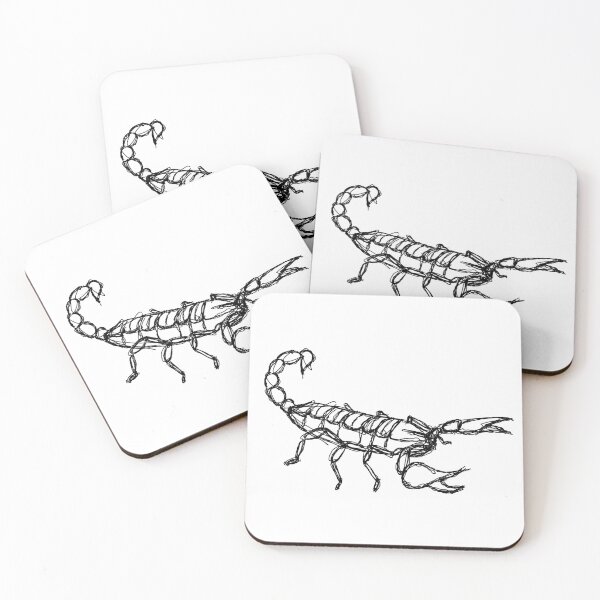 Item preview, Monochromatic Scorpion Design designed and sold by BlueCacophony.