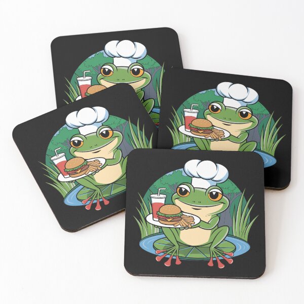 Item preview, Cute Coffee Lover Frog designed and sold by ATOTI.