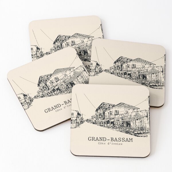 Item preview, Grand-Bassam - Côte d'Ivoire designed and sold by Lakeric Cityscapes.