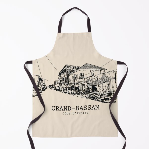 Item preview, Grand-Bassam - Côte d'Ivoire designed and sold by Lakeric Cityscapes.