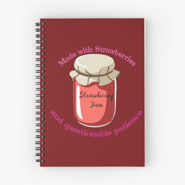 Item preview, Strawberry Jam in a jar canned designed and sold by JennyFinns.